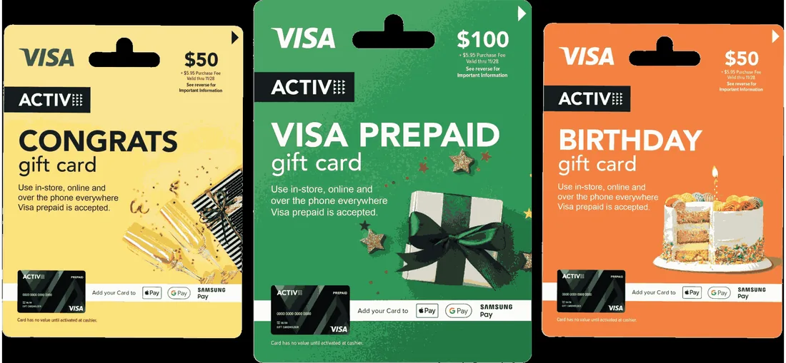 Prepaid cards from Pay It Now